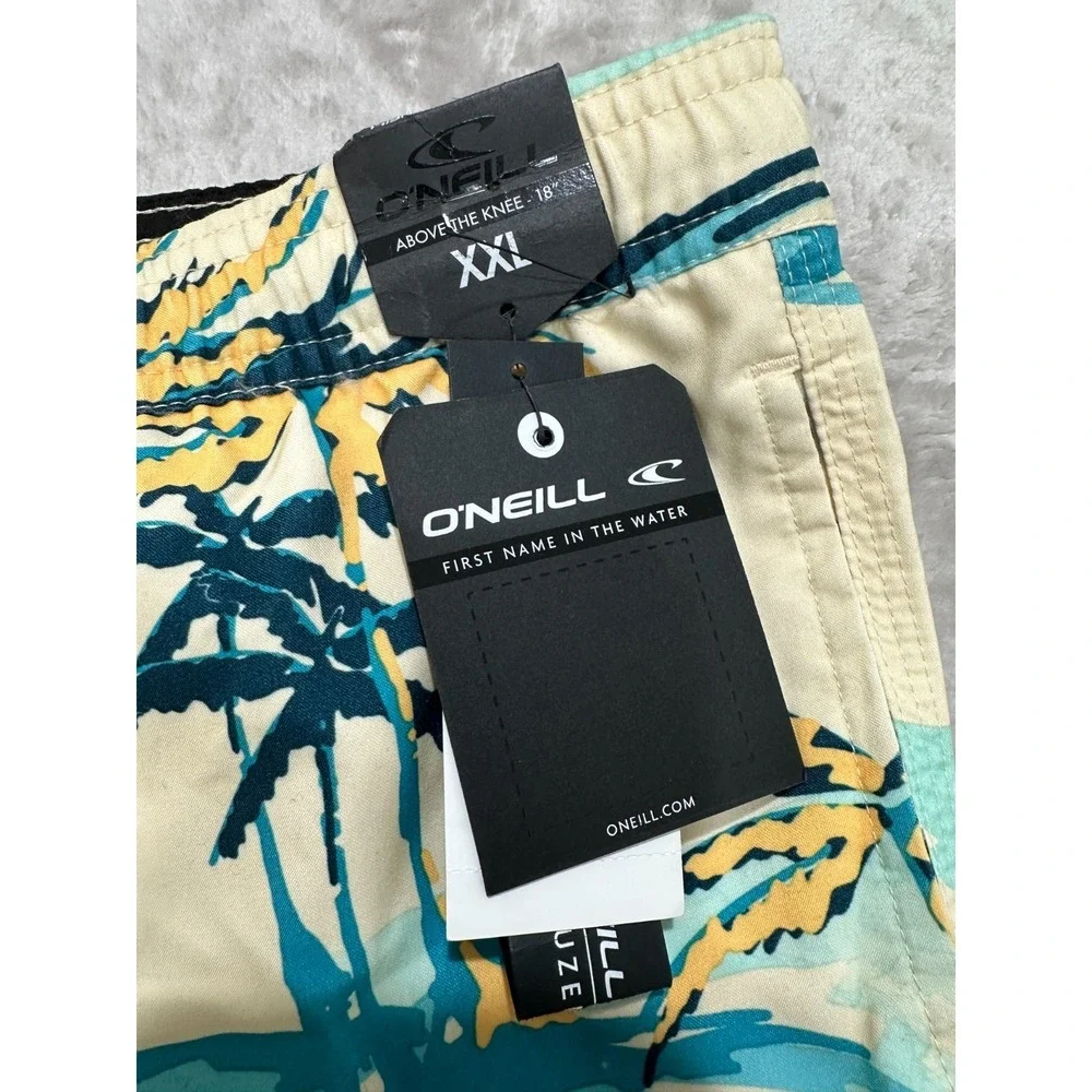 O'Neill‎ Cruzers Cabana Volley Shorts Mens Size XXL Crisp Graphics New With Tags